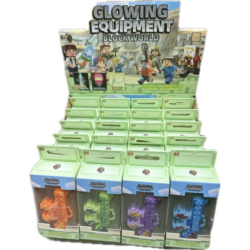 BRELOK PODŚWIETLANY MINECRAFT