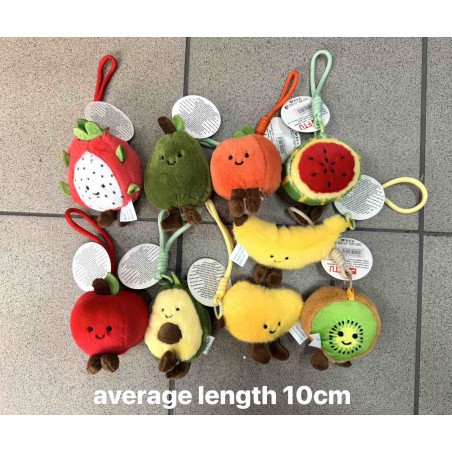BRELOK PLUSZAK OWOCE