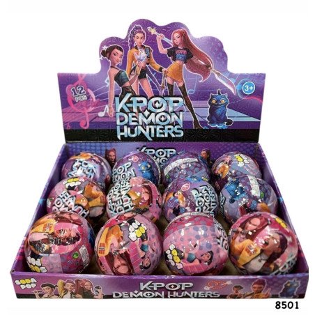KULA SURPRISE Z FIGURKĄ K-POP DEMON HUNTERS