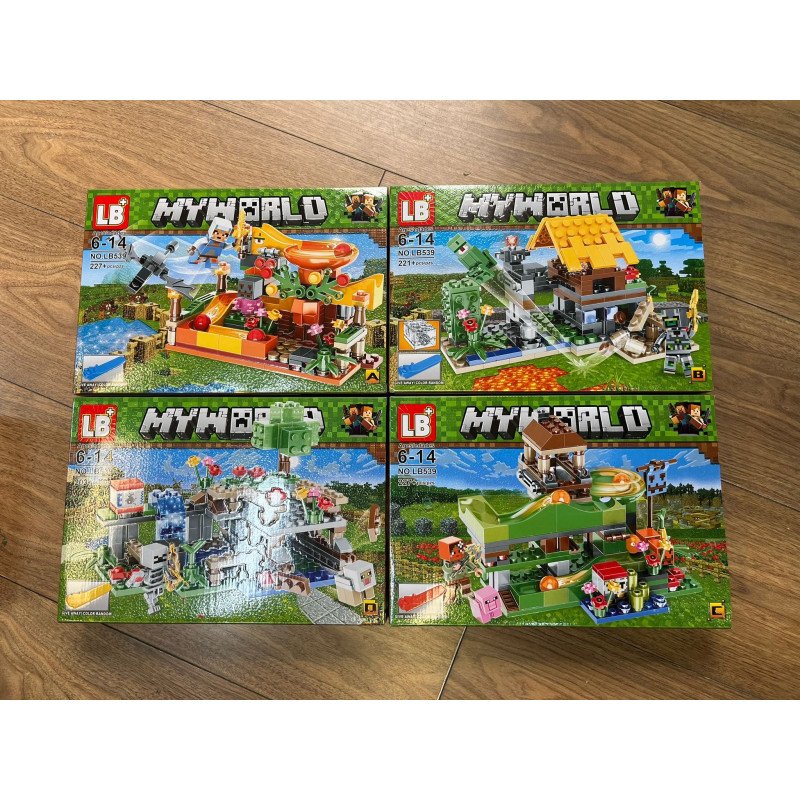 KLOCKI LB539 MY WORLD MINECRAFT