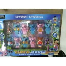 ZESTAW 12SZT FIGURKI STITCH