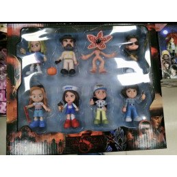 ZESTAW 8SZT FIGURKI STRANGER THINGS