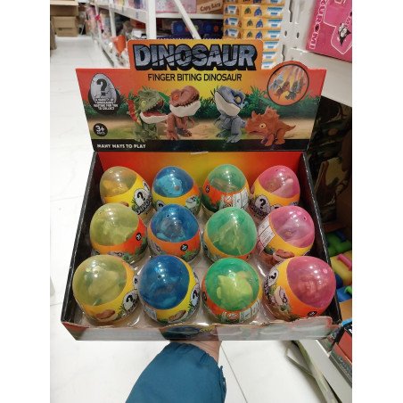 JAJKA Z FIGURKĄ DINOZAUR