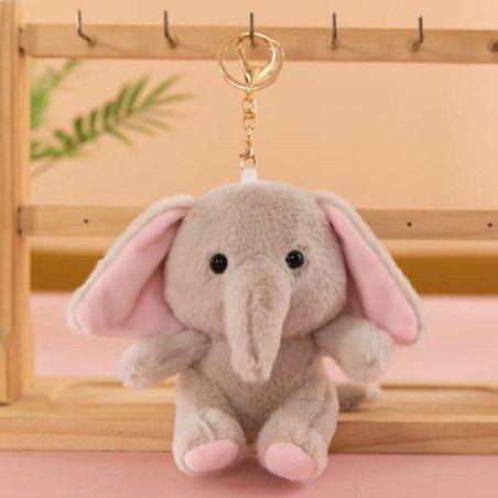 BRELOK PLUSZAK SŁOŃ