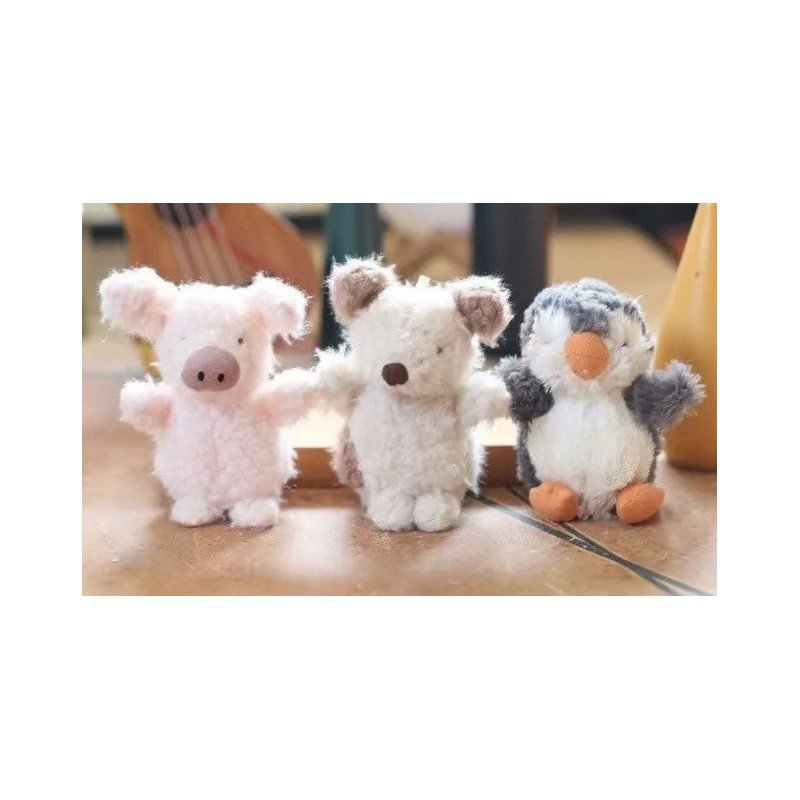 BRELOK PLUSZAK ZWIERZAT 3 MODEL