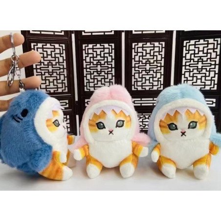 BRELOK PLUSZAK KOT REKIN