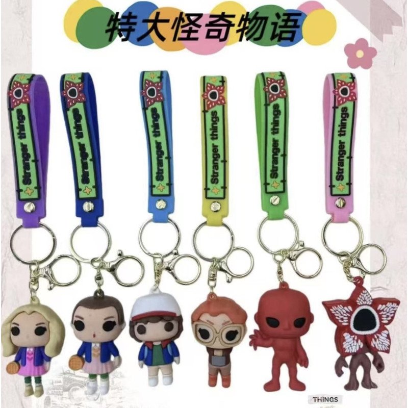 BRELOK GUMOWY STRANGER THINGS