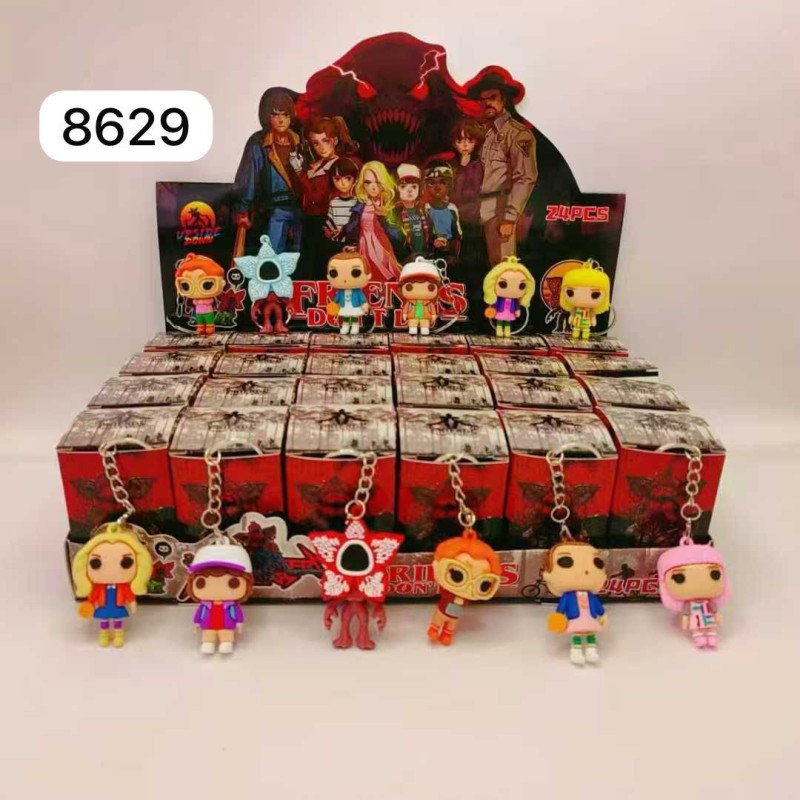 BRELOK GUMOWY STRANGER THINGS