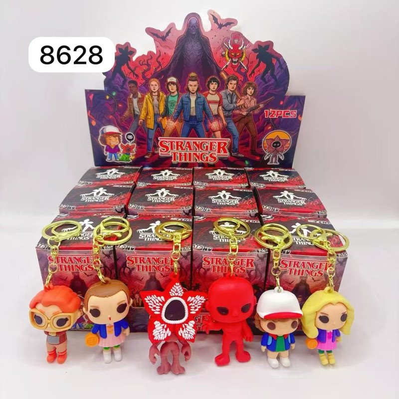 BRELOK GUMOWY STRANGER THINGS