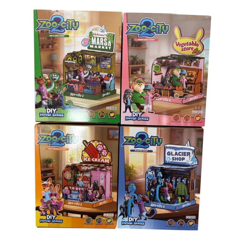 KLOCKI ZOOTOPIA CITY 2