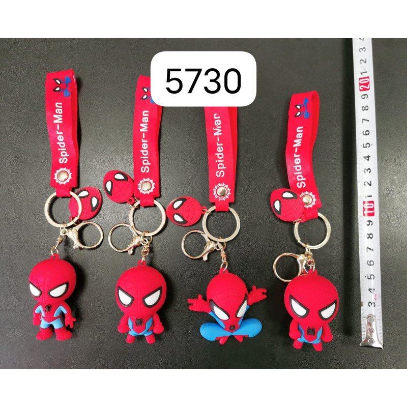 BRELOK GUMOWE SPIDERMAN