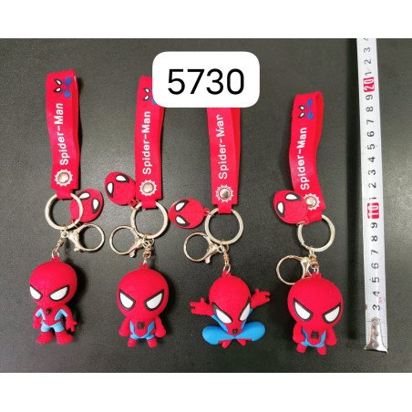 BRELOK GUMOWE SPIDERMAN