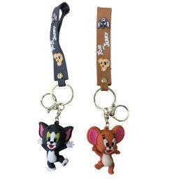 BRELOK GUMOWE TOM & JERRY