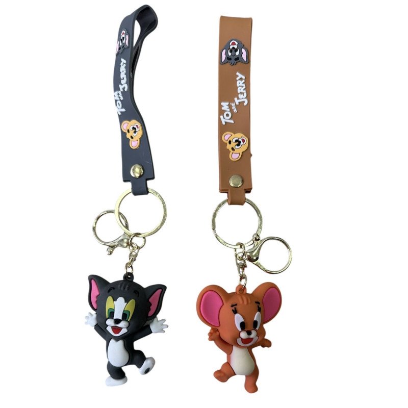 BRELOK GUMOWE TOM & JERRY