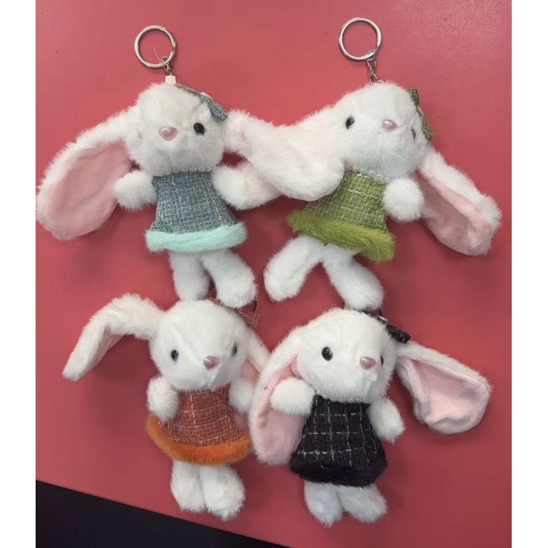 BRELOK PLUSZAK KRÓLIK