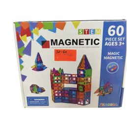 KLOCKI MAGNETYCZNE 60PCS STEM