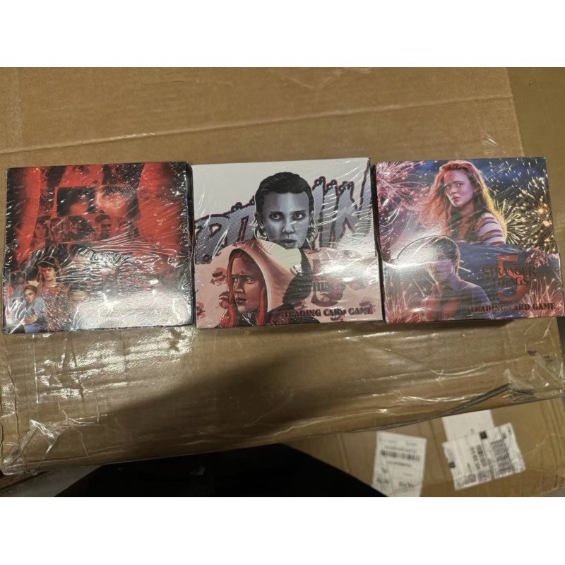 KARTY STRANGER THINGS 36 SZSZETEK MEGA BOX 9+1 KART