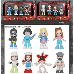 ZESTAW 4SZT FIGURKI STRANGER THINGS