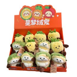 PLUSZAK MASKOTKA ANANAS DURIAN Z ZAPACHY