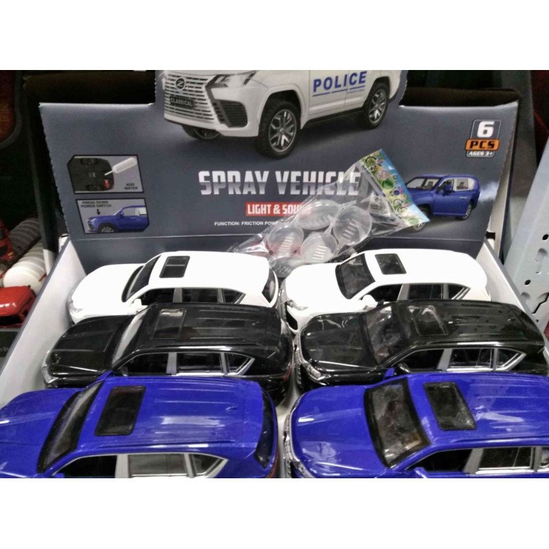 ZABAWKA AUTO POLICJA SPRAY VEHICLE