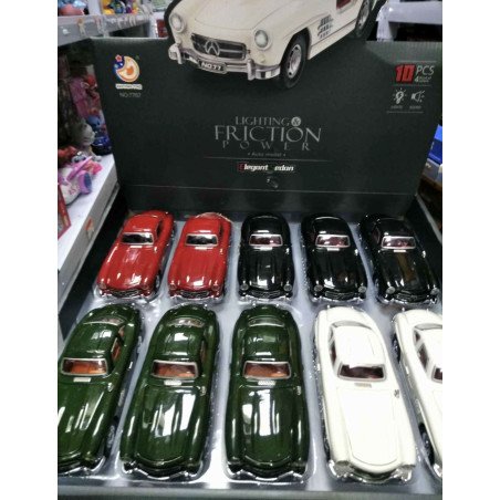 ZABAWKA AUTO METALOWE LIGHTING FRICTION POWER