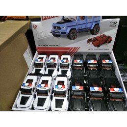 ZABAWKA AUTO POLICJA FRICTION POWERED