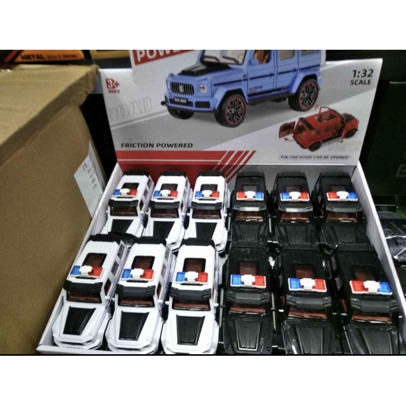 ZABAWKA AUTO POLICJA FRICTION POWERED