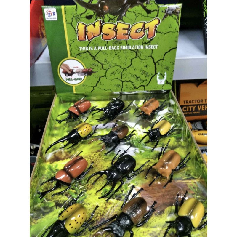 ZABAWKA INSECT PULL & BACK