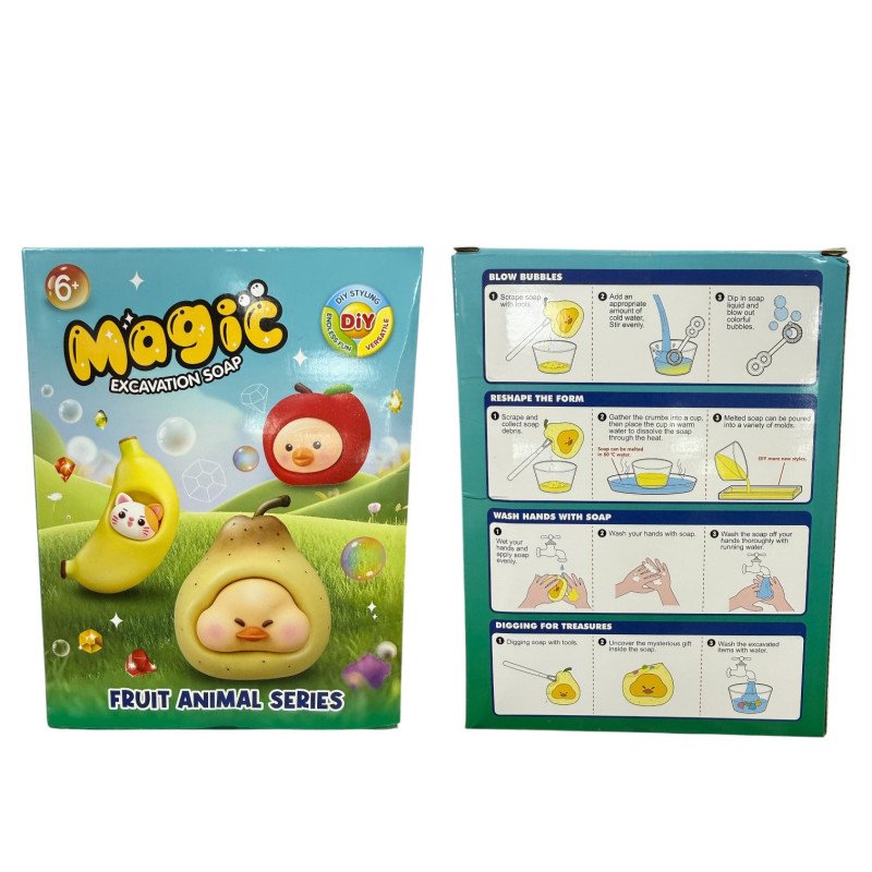 ZABAWKA DIY MAGIC EXCAVATION SOAP Z MUZYKĄ