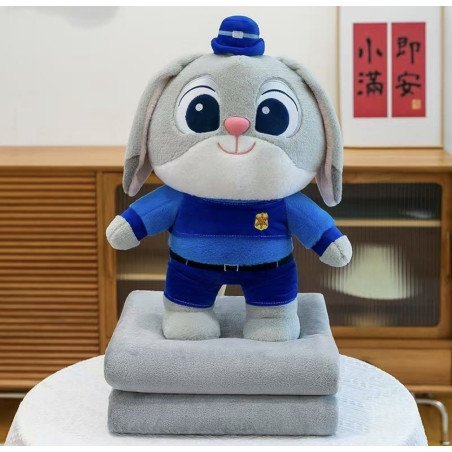 MASKOTKA ZOOTOPIA Z KOCEM