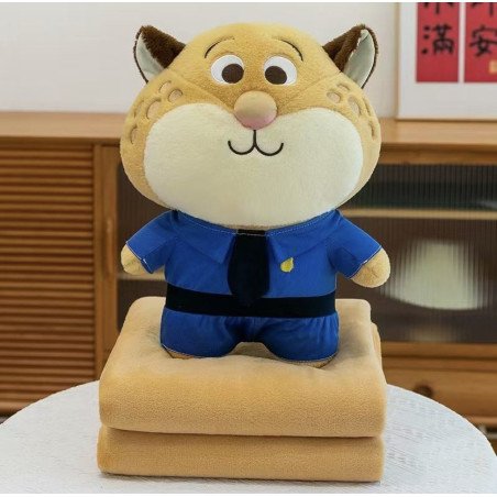 MASKOTKA ZOOTOPIA Z KOCEM