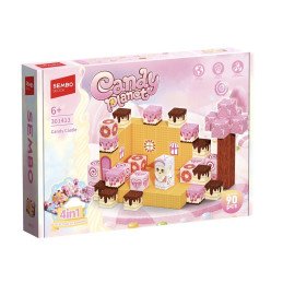 KLOCKI MAGNETYCZNE 90PCS CANDY PLANET