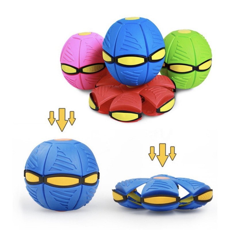 DYSKOPIŁKA 2W1 LATAJĄCY DYSK I PIŁKA