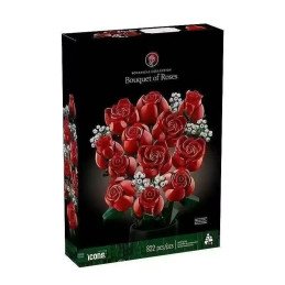 KLOCKI 822PCS KWIATY BOUQUET OF ROSES