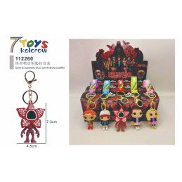 BRELOK GUMOWE STRANGER THINGS W PUDEŁKO