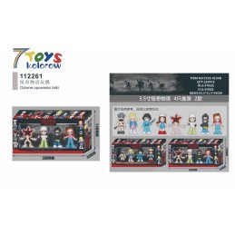 ZESTAW 4SZT FIGURKA STRANGER THINGS