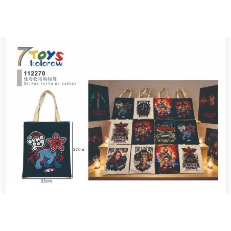 DZIWNA TORBA NA ZAKUPY STRANGER THINGS