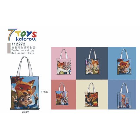 DZIWNA TORBA NA ZAKUPY ZOOTOPIA