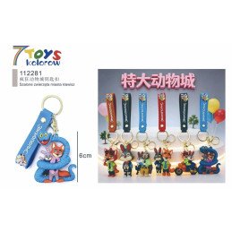 BRELOK GUMOWE ZOOTOPIA