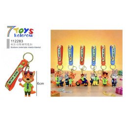 BRELOK GUMOWE ZOOTOPIA