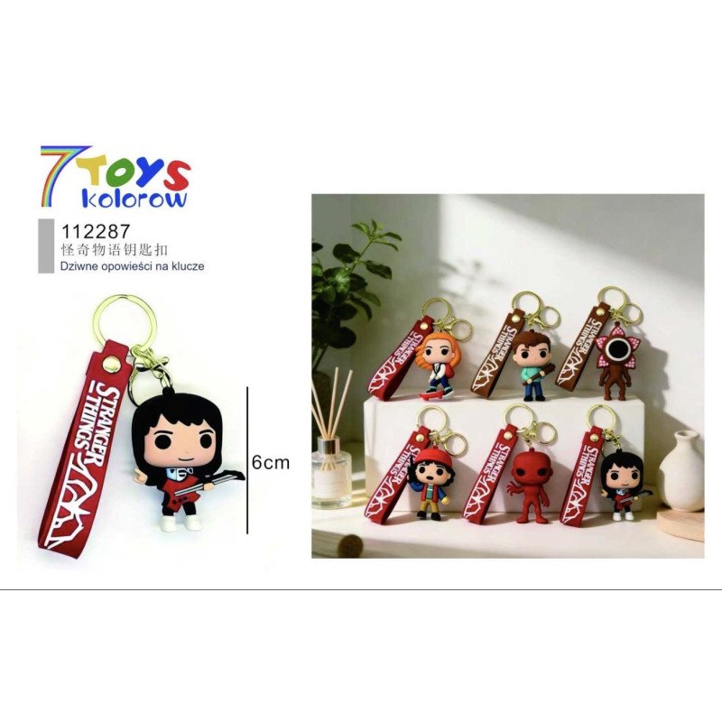 BRELOK GUMOWE STRANGER THINGS