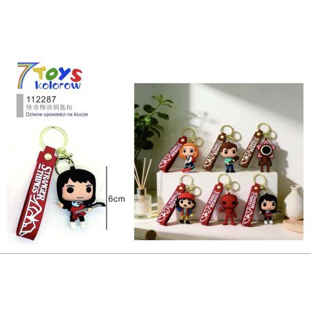 BRELOK GUMOWE STRANGER THINGS