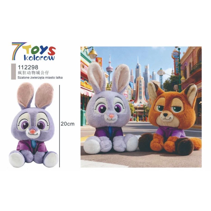 PLUSZAK MASKOTKA ZOOTOPIA