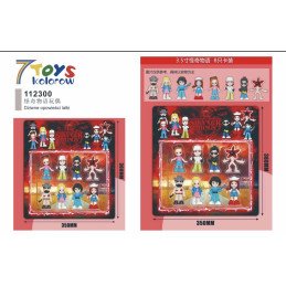 ZESTAW 8SZT FIGURKI STRANGER THINGS