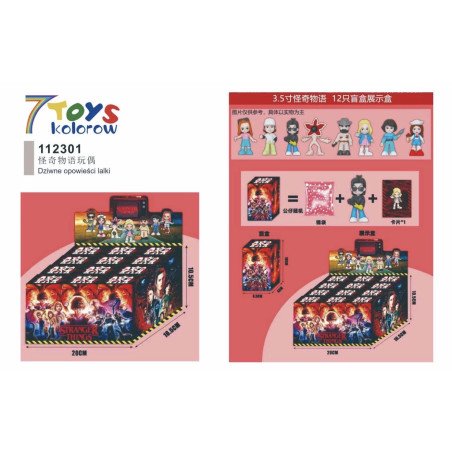 FIGURKA STRANGER THINGS W PUDEŁKO