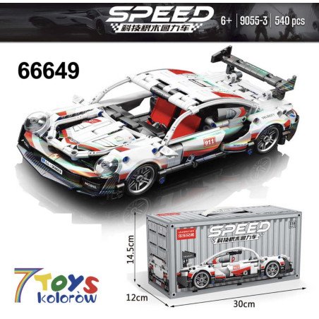 KLOCKI 1:18 SPEED PULL BACK CAR