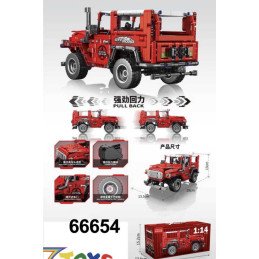 KLOCKI 1:14 SPEED PULL BACK CAR