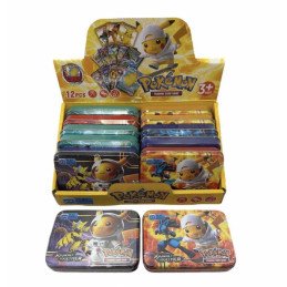 PUSZKA METALOWA 35 KARTY POKEMON