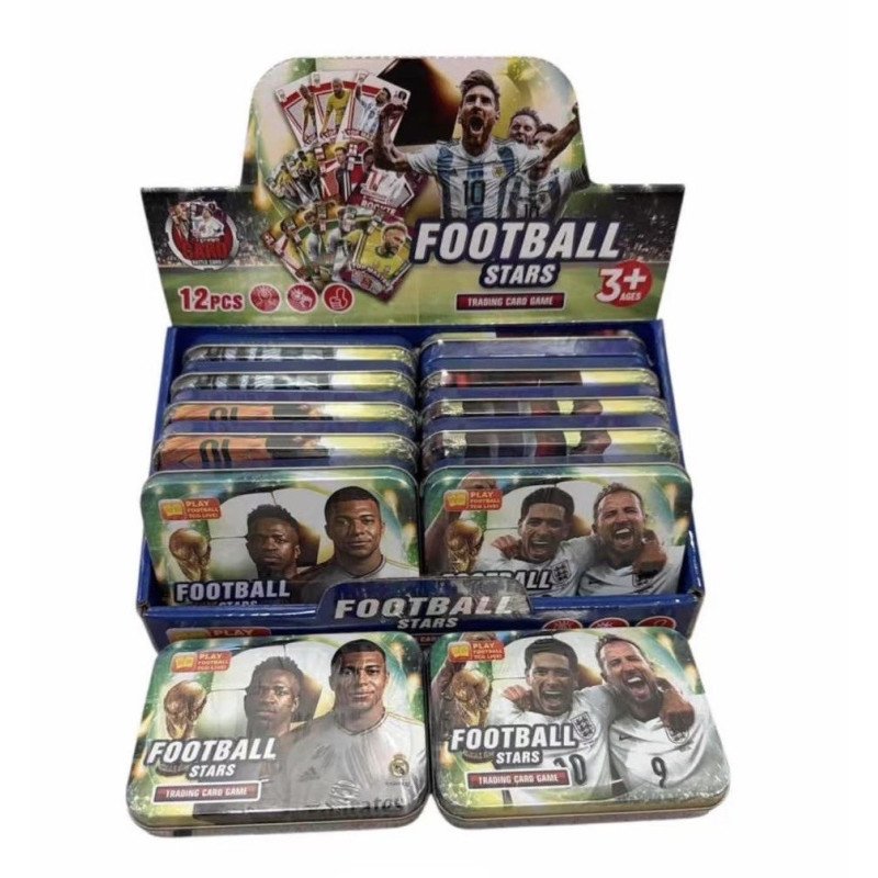 PUSZKA METALOWA 35 KARTY PIŁKARSKIEJ