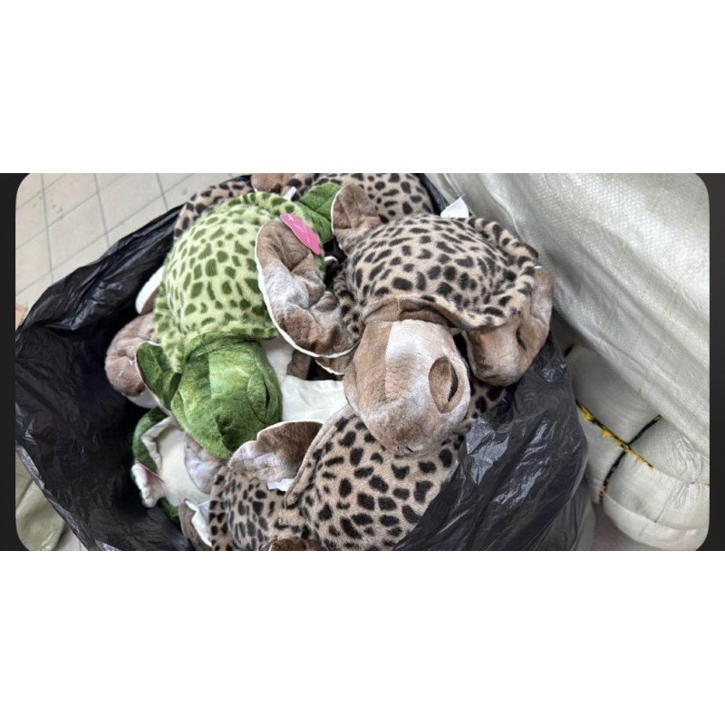 PLUSZAK MASKOTKA ŻÓŁW DUŻE